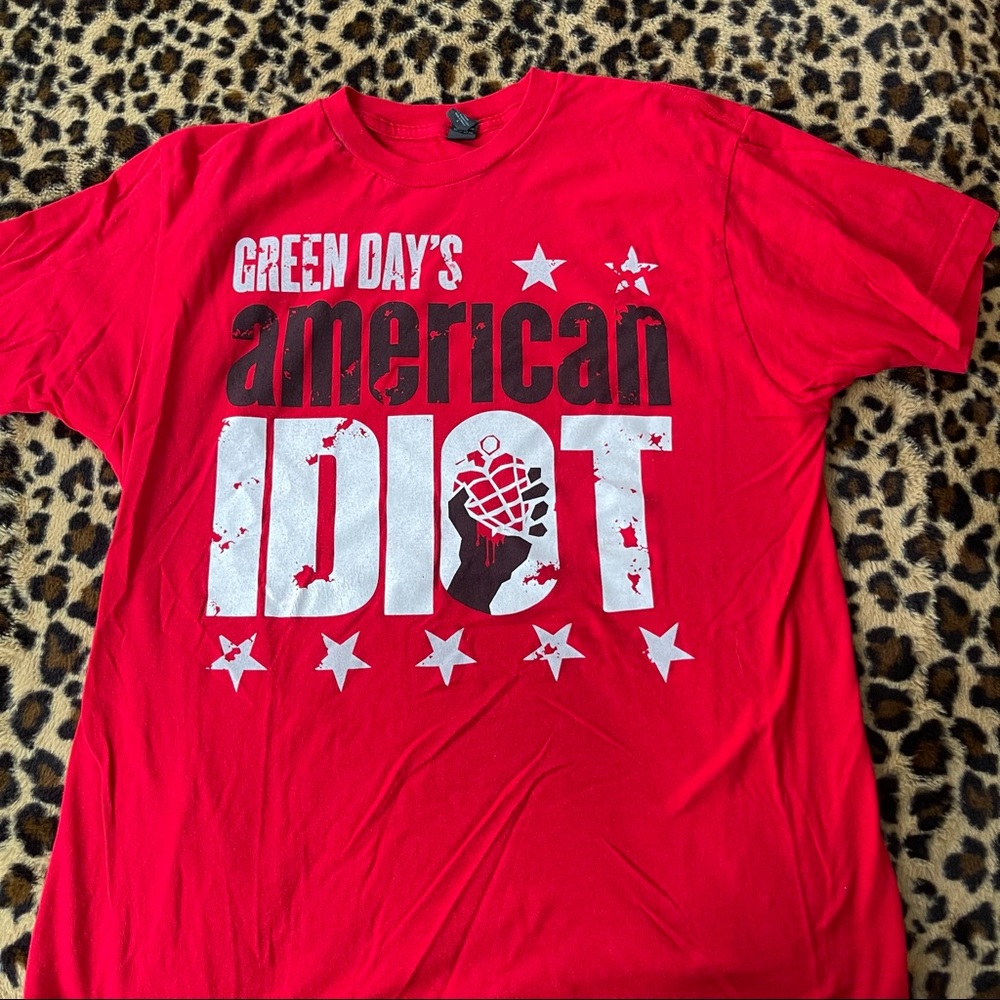 Green Day’sAmerican Idiot: The Musical shirt